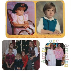 grad album sample page