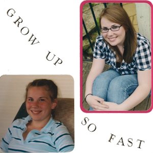 grad album sample page