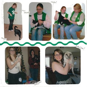 grad album sample page