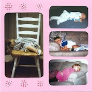 grad album sample page