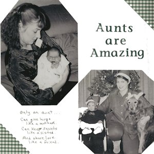 grad album sample page