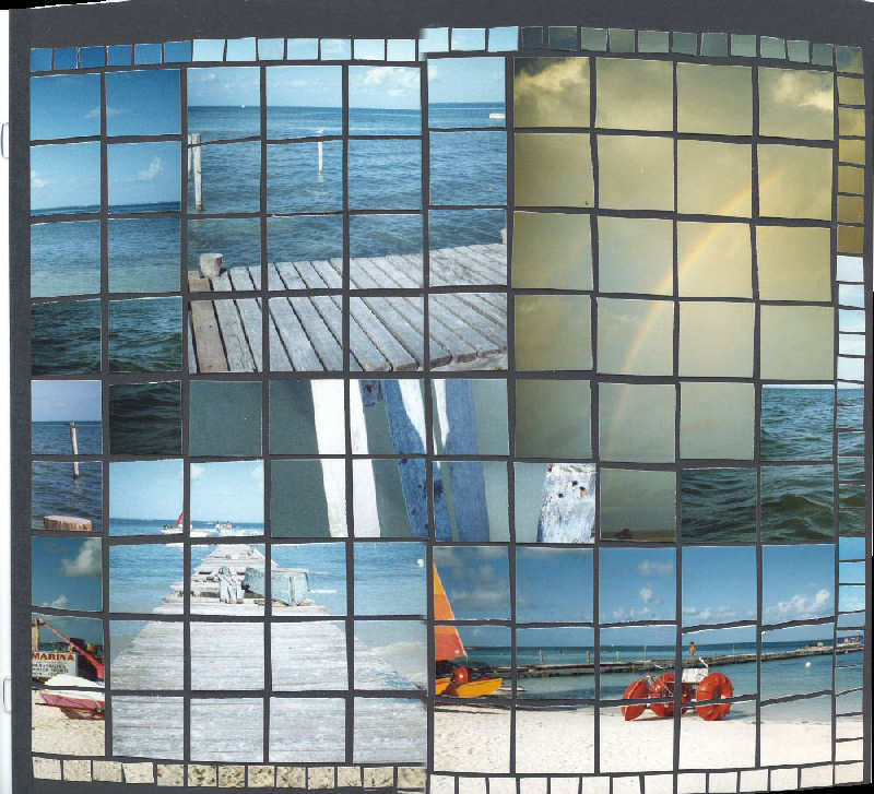 ocean mosaic right page