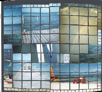 ocean mosaic right page